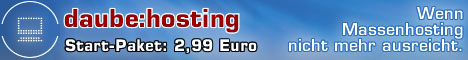 Banner von daube:hosting
